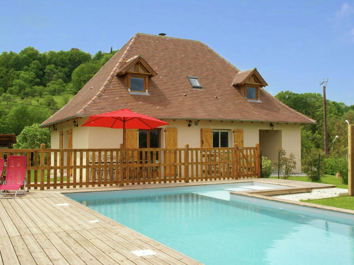 Modern Holiday Home With Private Pool Loubressac Buitenkant foto
